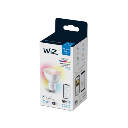LED RGBW Himmennettävä polttimo PAR16 GU10/4,7W/230V 2200-6500K CRI 90 Wi-Fi - WiZ