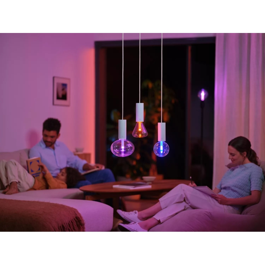 LED RGBW Himmennettävä polttimo Philips Hue White And Color Ambiance E27/6,8W/230V 2000-6500K