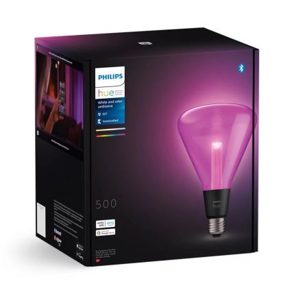 LED RGBW Himmennettävä polttimo Philips Hue White And Color Ambiance E27/6,8W/230V 2000-6500K