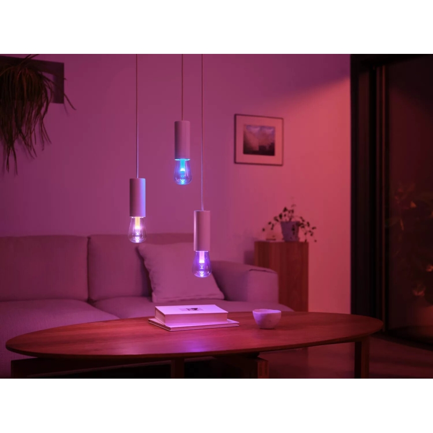 LED RGBW Himmennettävä polttimo Philips Hue White And Color Ambiance E27/6,8W/230V 2000-6500K