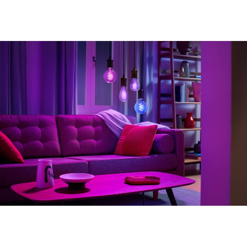 LED RGBW Himmennettävä polttimo ST64 E27/6,3W/230V 2200-6500K Wi-Fi - WiZ