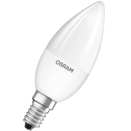 LED RGBW Himmennettävä polttimo STAR E14/4,5W/230V 2700K + kaukosäädin – Osram