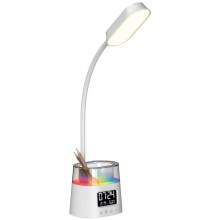 LED RGBW Himmennettävä pöytävalaisin kynän pidike FALCON LED/10W/5V