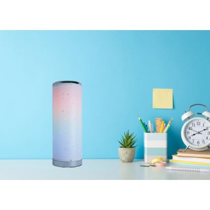 LED RGBW Himmennettävä pöytävalaisin LED/5W/230V + kauko-ohjaus