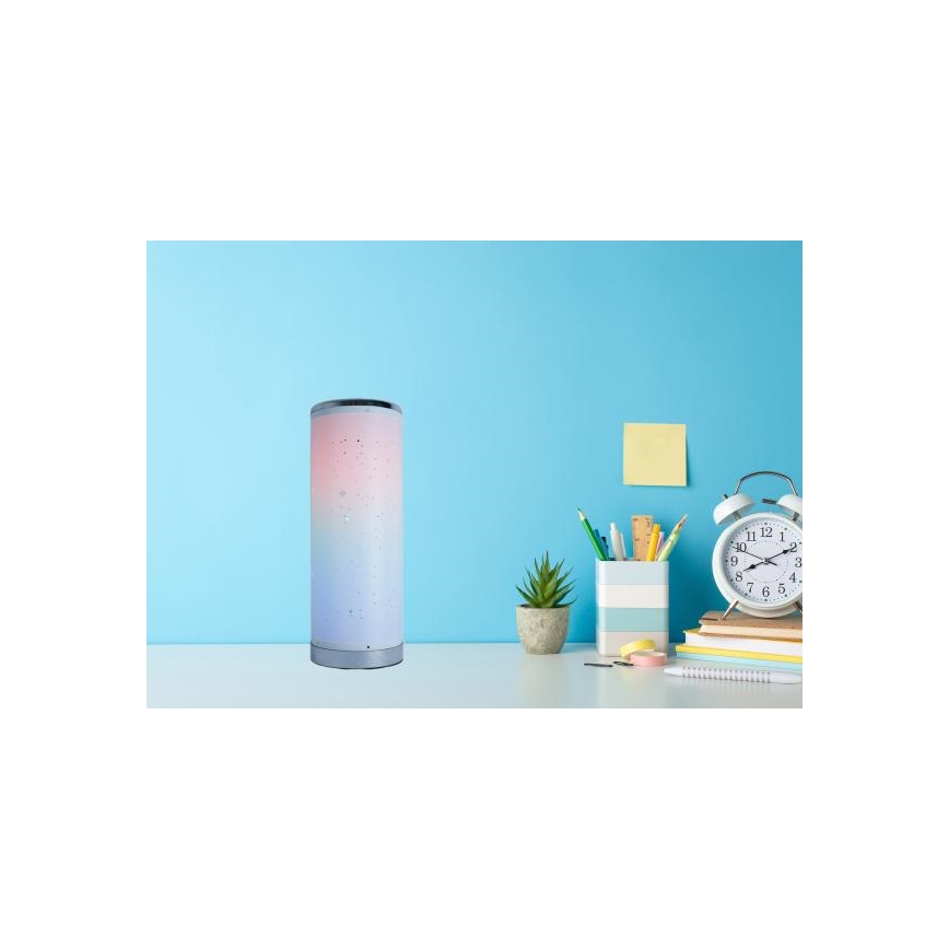 LED RGBW Himmennettävä pöytävalaisin LED/5W/230V + kauko-ohjaus