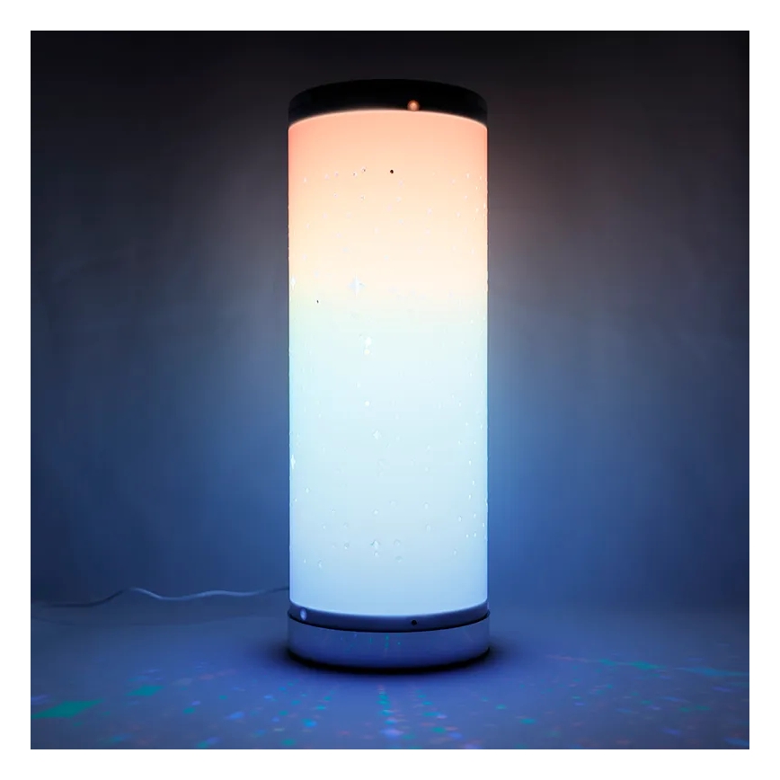 LED RGBW Himmennettävä pöytävalaisin LED/5W/230V + kauko-ohjaus