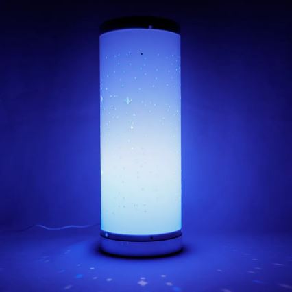 LED RGBW Himmennettävä pöytävalaisin LED/5W/230V + kauko-ohjaus