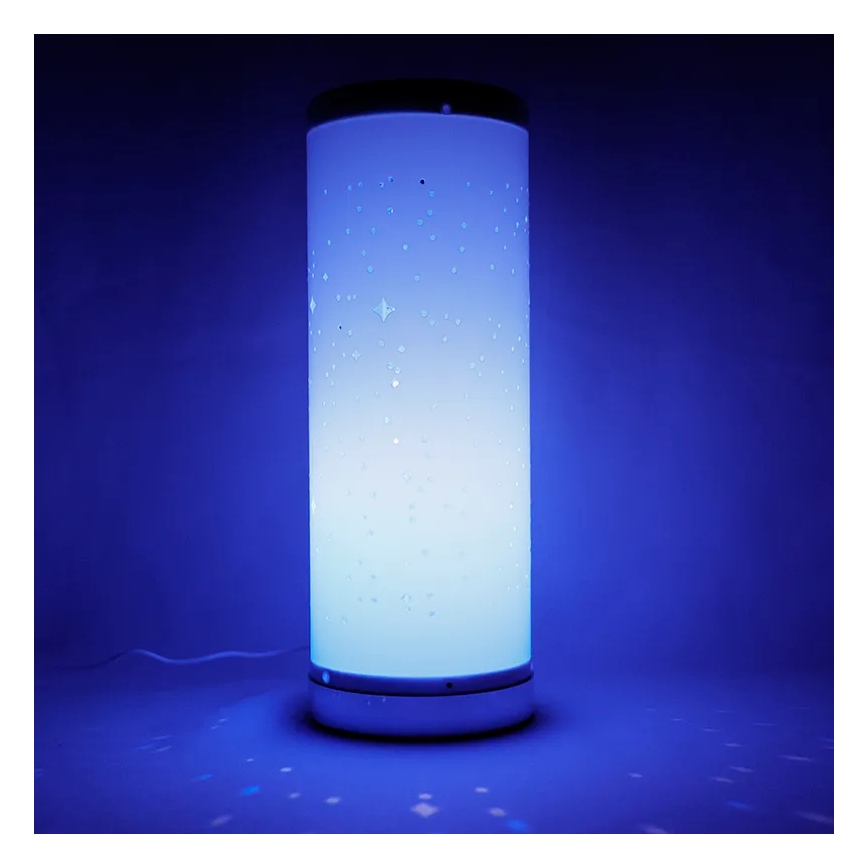 LED RGBW Himmennettävä pöytävalaisin LED/5W/230V + kauko-ohjaus