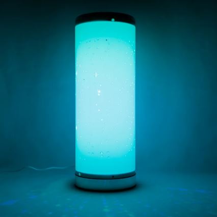 LED RGBW Himmennettävä pöytävalaisin LED/5W/230V + kauko-ohjaus