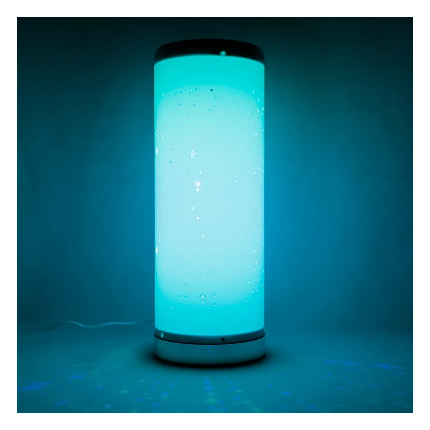 LED RGBW Himmennettävä pöytävalaisin LED/5W/230V + kauko-ohjaus