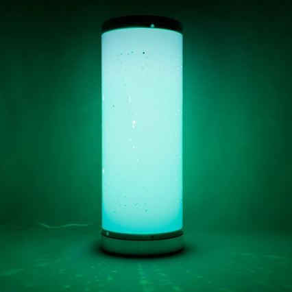 LED RGBW Himmennettävä pöytävalaisin LED/5W/230V + kauko-ohjaus