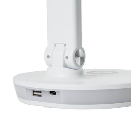 LED RGBW Himmennettävä pöytävalaisin virta pankki -toiminto LED/12W/5V 2800-6000K valkoinen