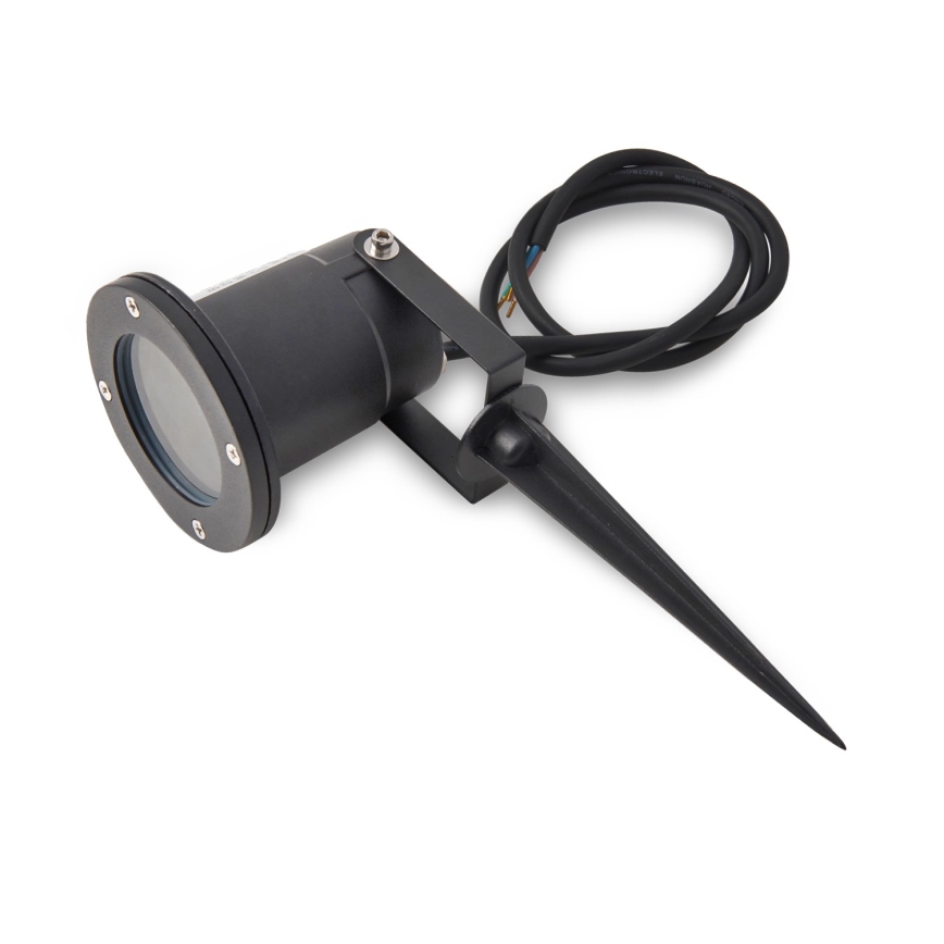 LED RGBW himmennettävä ulkovalaisin BLAKE 1xGU10/4,8W/230V IP65 + kauko-ohjain