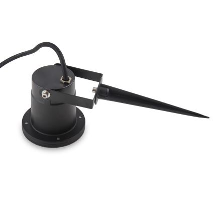 LED RGBW himmennettävä ulkovalaisin BLAKE 1xGU10/4,8W/230V IP65 + kauko-ohjain