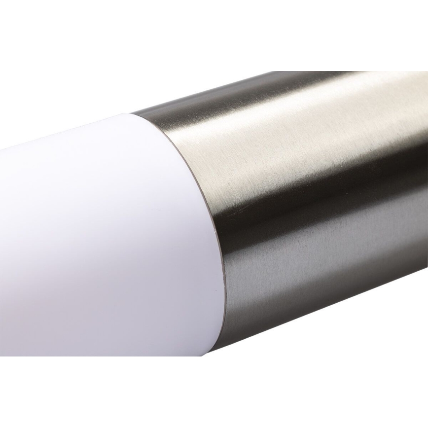 LED RGBW himmennettävä ulkovalaisin LIVIA 1xE27/6,5W/230V 2700-6500K Wi-Fi 100 cm IP44 hopeanvärinen