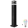 LED RGBW himmennettävä ulkovalaisin TEKSAS 1xE27/9W/230V 2700-6500K Wi-Fi 74 cm IP44 antrasiitti