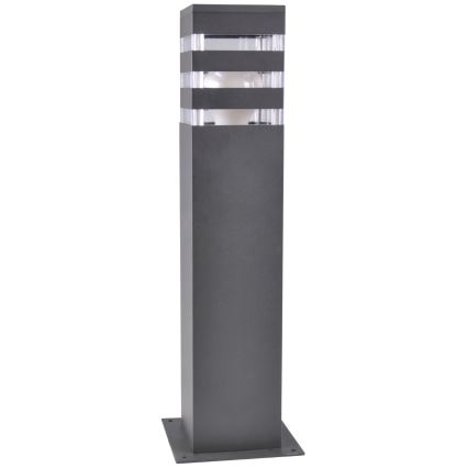 LED RGBW himmennettävä ulkovalaisin TEKSAS 1xE27/9W/230V 2700-6500K Wi-Fi 44 cm IP44 antrasiitti