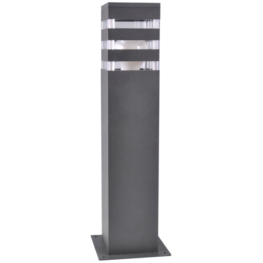 LED RGBW himmennettävä ulkovalaisin TEKSAS 1xE27/9W/230V 2700-6500K Wi-Fi 44 cm IP44 antrasiitti