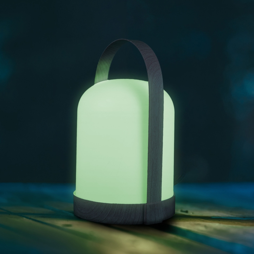 LED RGBW Koristeellinen pöytävalaisin MINORKA LED/0,3W/4,5V 3xAA