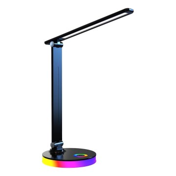 LED RGBW Pöytävalaisin BRUNO LED/5W/5V 3000/4500/6000K musta