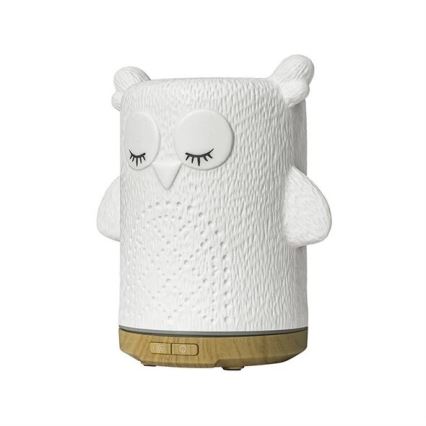 LED RGBW Tuoksudiffuuseri LED/8W/230V 100 ml pöllö