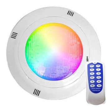 LED RGBW uima-altaan valaisin LED/45W/12V IP68 + kaukosäädin