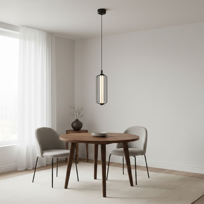 LED-riippuvalaisin BONNIE LED/15W/230V 3000K musta