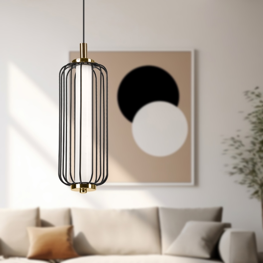 LED-riippuvalaisin BONNIE LED/15W/230V 3000K musta