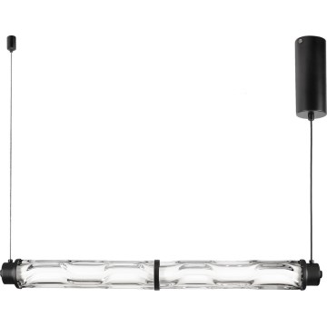 LED-riippuvalaisin CORTE vaijerilla LED/18W/230V musta