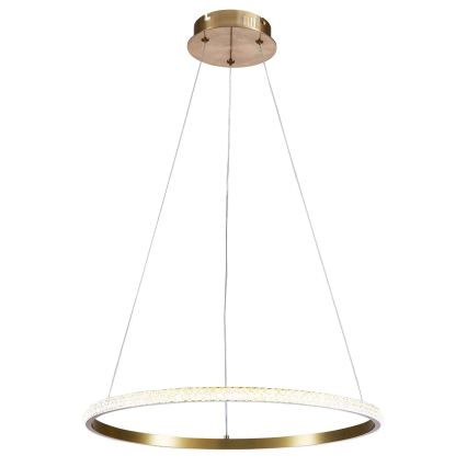 LED-riippuvalaisin DIANA LED/25W/230V 4000K Ø 50 cm kultainen