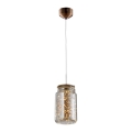 LED Riippuvalaisin JAR LED/5W/230V kupari/puu