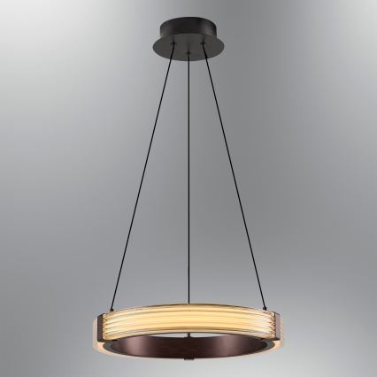 LED-riippuvalaisin JESI vaijerilla LED/2W/230V 3000K ruskea