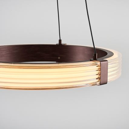 LED-riippuvalaisin JESI vaijerilla LED/2W/230V 3000K ruskea