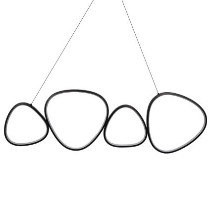 LED-riippuvalaisin johdolla PETRA LED/48W/230V 4000K musta