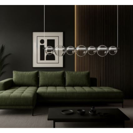 LED-riippuvalaisin kaapelilla ATOLA LED/19W/230V musta/kirkas