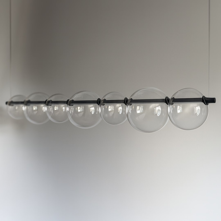 LED-riippuvalaisin kaapelilla ATOLA LED/19W/230V musta/kirkas