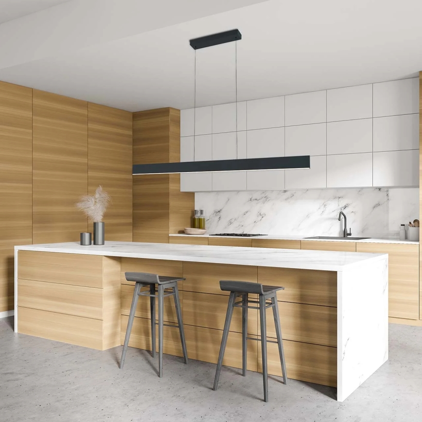 LED Riippuvalaisin kaapelilla BERNADETTA LED/20W/230V 4000K musta