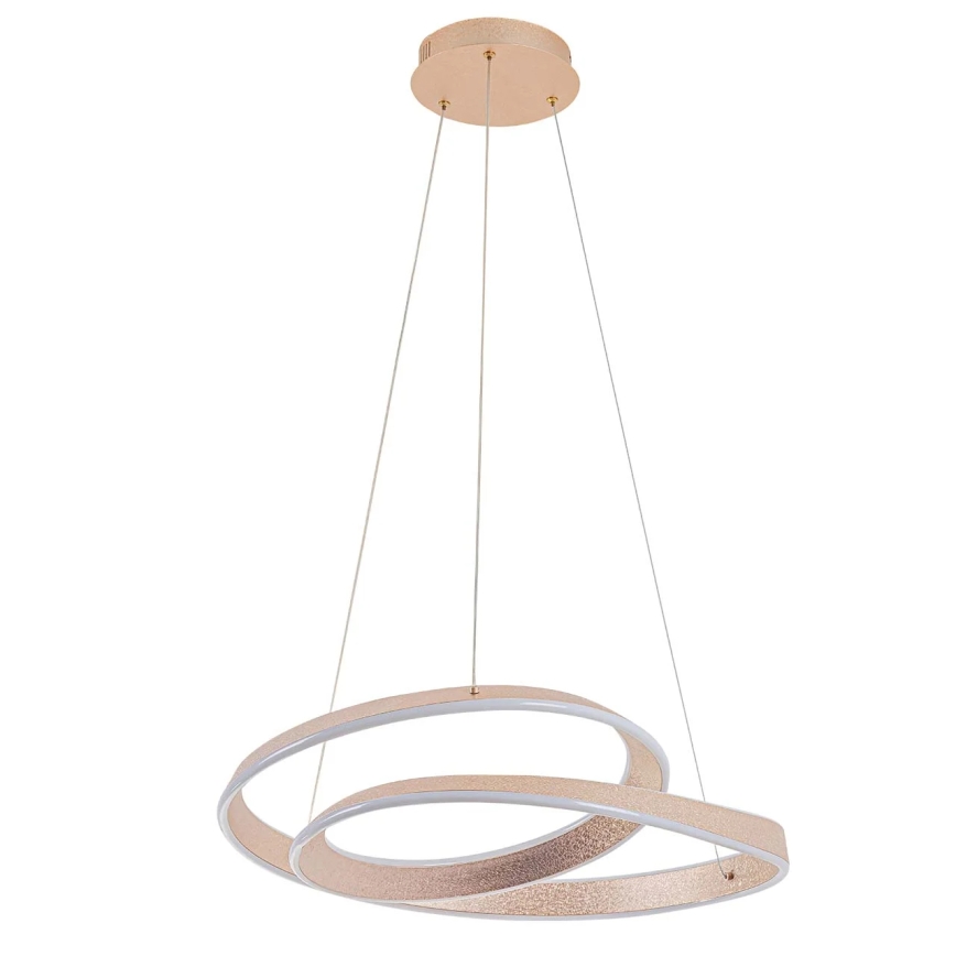 LED-riippuvalaisin kaapelilla GLOW LED/75W/230V 4000K halkaisija 60 cm kultainen