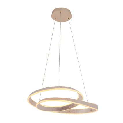 LED-riippuvalaisin kaapelilla GLOW LED/75W/230V 4000K halkaisija 60 cm kultainen