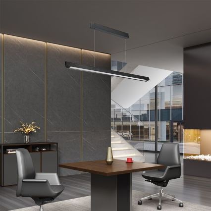 LED-riippuvalaisin johdolla LED/36W/230V 3000/4000/6400K musta