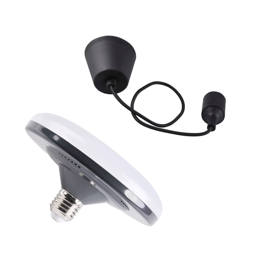 LED-riippuvalaisin KIKI 1xE27/10W/230V musta