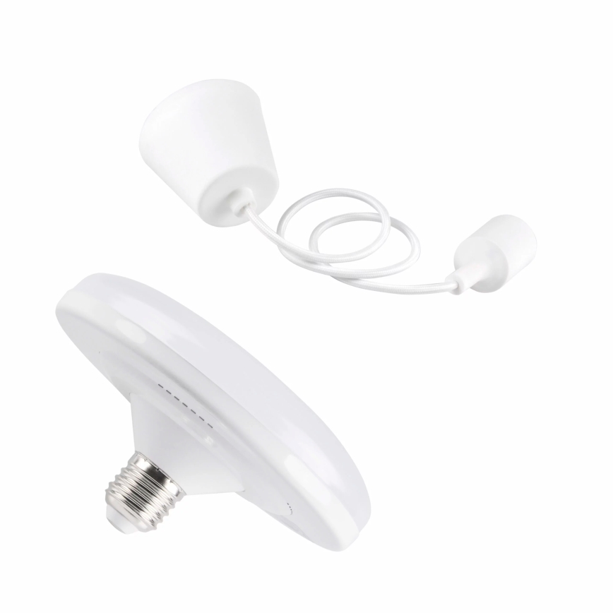 LED-riippuvalaisin KIKI 1xE27/10W/230V valkoinen