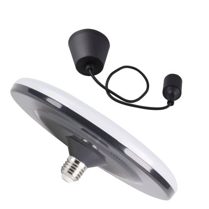 LED-riippuvalaisin KIKI 1xE27/15W/230V musta