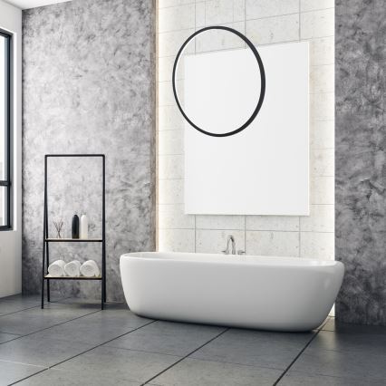 LED-riippuvalaisin SATURNO LED/28W/230V Ø 50 cm IP44 antrasiitti