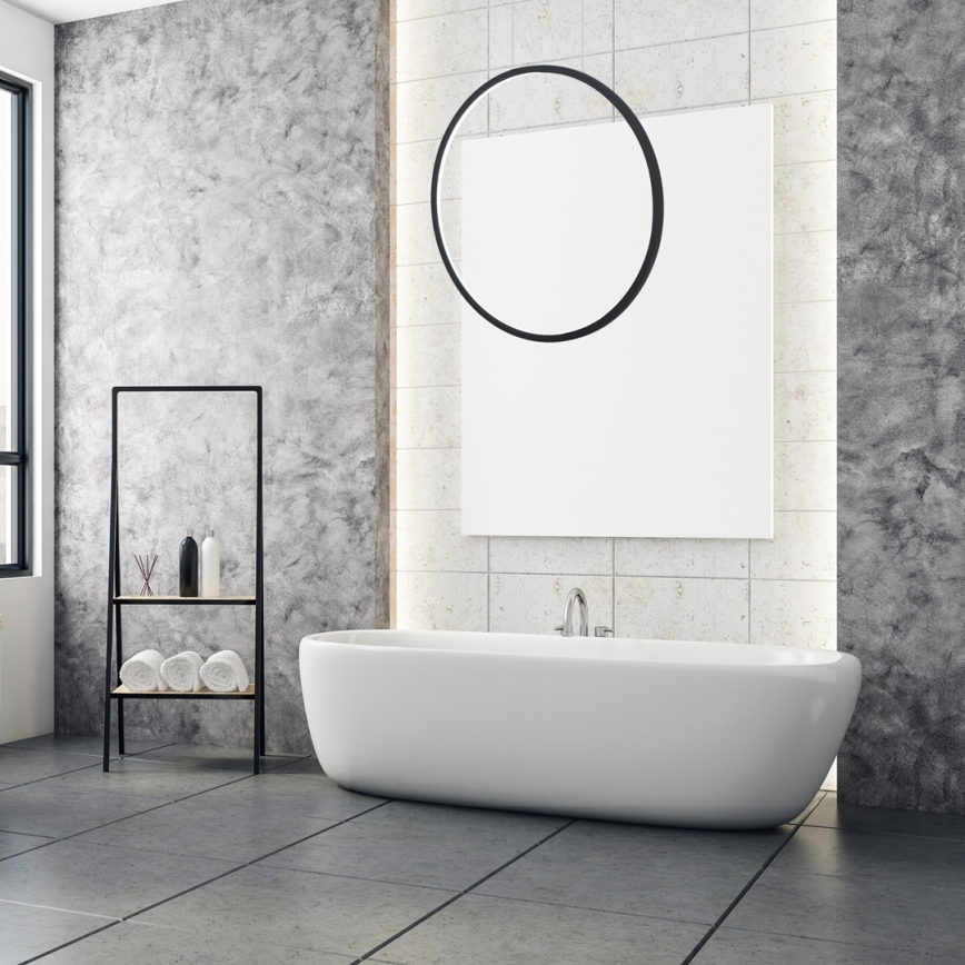 LED-riippuvalaisin SATURNO LED/28W/230V Ø 50 cm IP44 antrasiitti