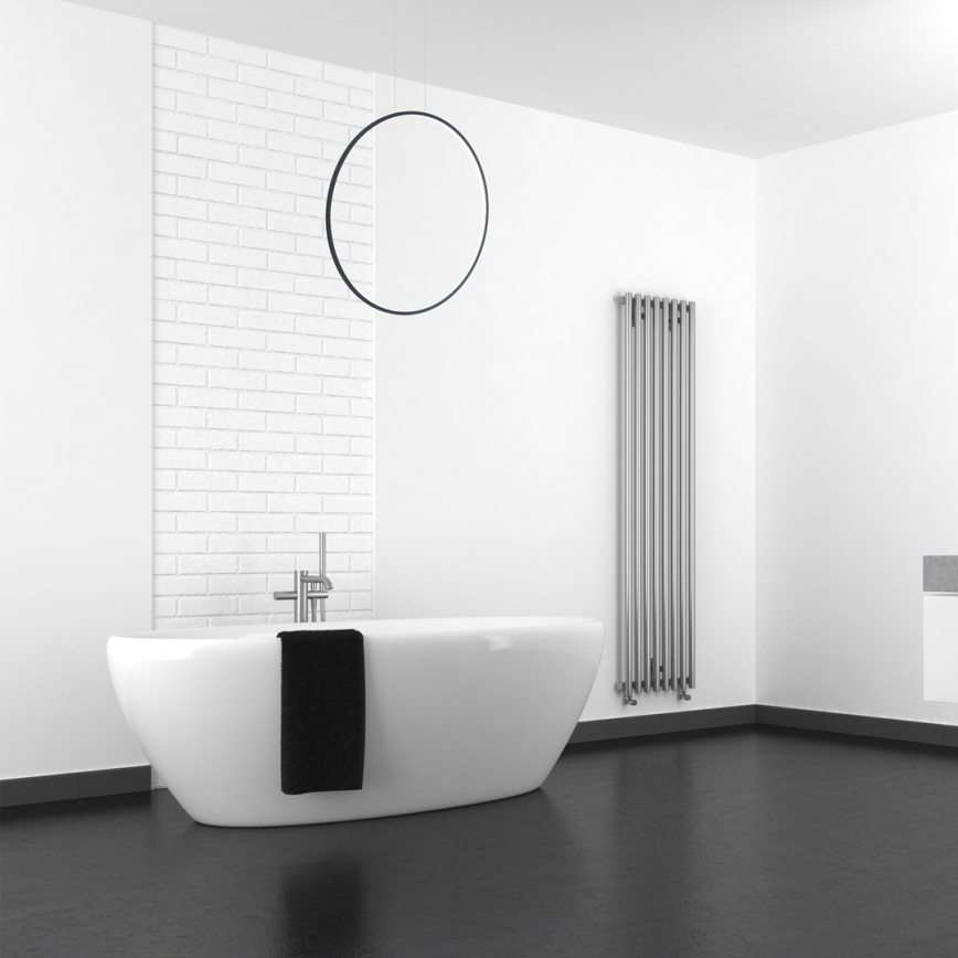 LED-riippuvalaisin SATURNO LED/46W/230V Ø 80 cm IP44 antrasiitti