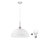 LED-riippuvalaisin vaijerilla 1xE27/60W/230V valkoinen/kirkas