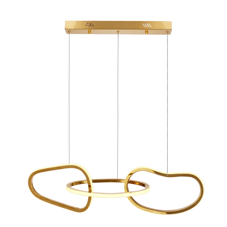 LED-riippuvalaisin vaijerilla ANNELI LED/30W/230V 80 cm kultainen