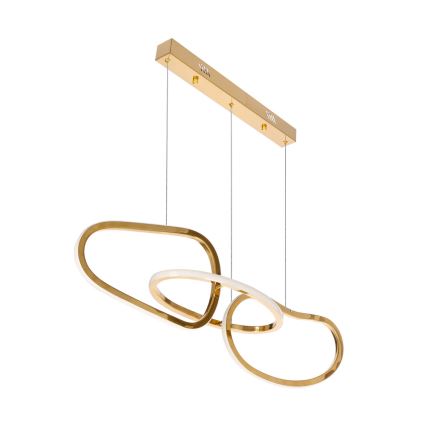 LED-riippuvalaisin vaijerilla ANNELI LED/30W/230V 80 cm kultainen