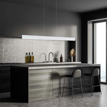 LED-riippuvalaisin vaijerilla BERNADETTA LED/20W/230V 4000K valkoinen